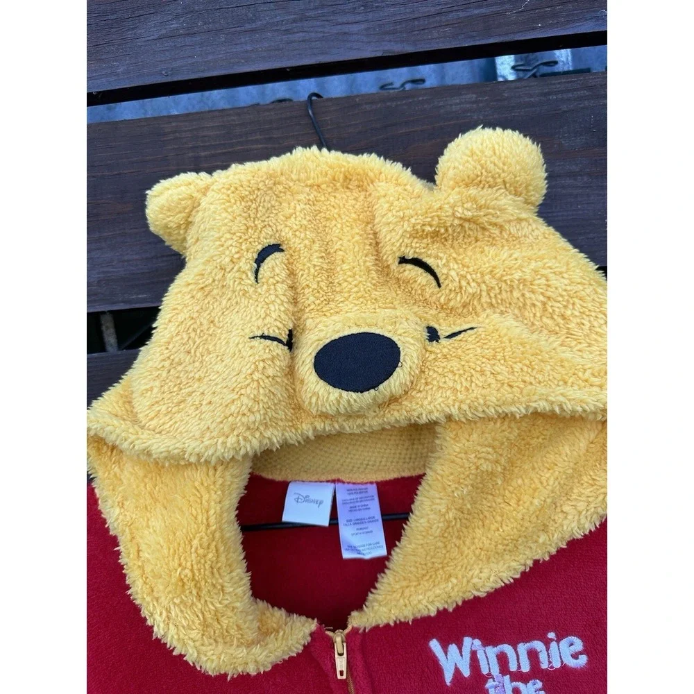 Winnie The Pooh Disney One Piece‎ Pajama Outfit Costume Adult Size Large/XL - Picture 3 of 5